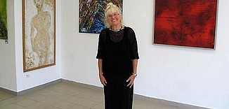 Armgard Röhl in der Kulturgießerei Schöneiche