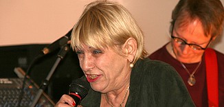 Christiane Ufholz in der Kulturgießerei Schöneiche