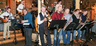 Die KLEENE Bigband in der Kulturgießerei Schöneiche