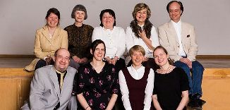 Die Theaterspieler in der Kulturgießerei Schöneiche