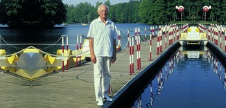 Jörg Lüderitz in der Kulturgießerei Schöneiche