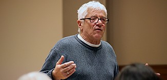 Landolf Scherzer in der Kulturgießerei Schöneiche