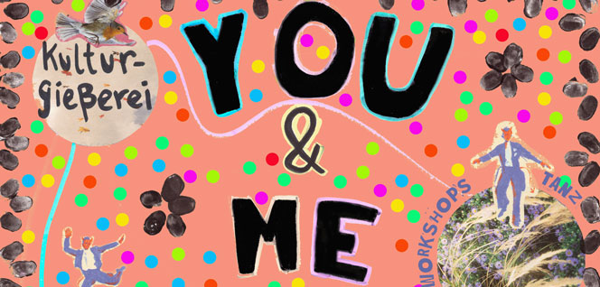 Samstag you me-rot web Kulturgießerei Schöneiche Samstag_you_me-rot_web