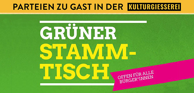 Pateien zu Gast GRUENER STAMMTISCH Kulturgießerei Schöneiche Pateien_zu_Gast_GRUENER_STAMMTISCH