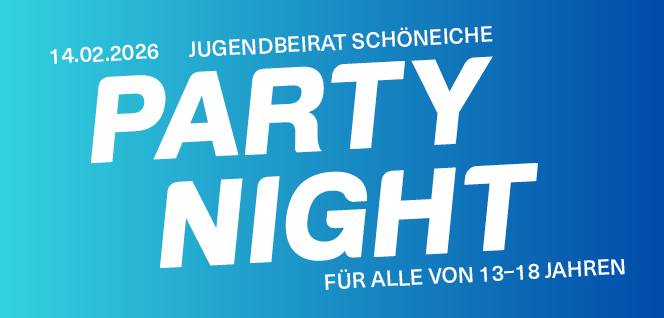 Party Party Night! (für alle von 13–18 Jahren)