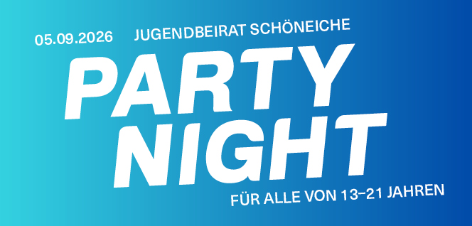 veranstaltung Party Night (für alle von 13–21 Jahren)